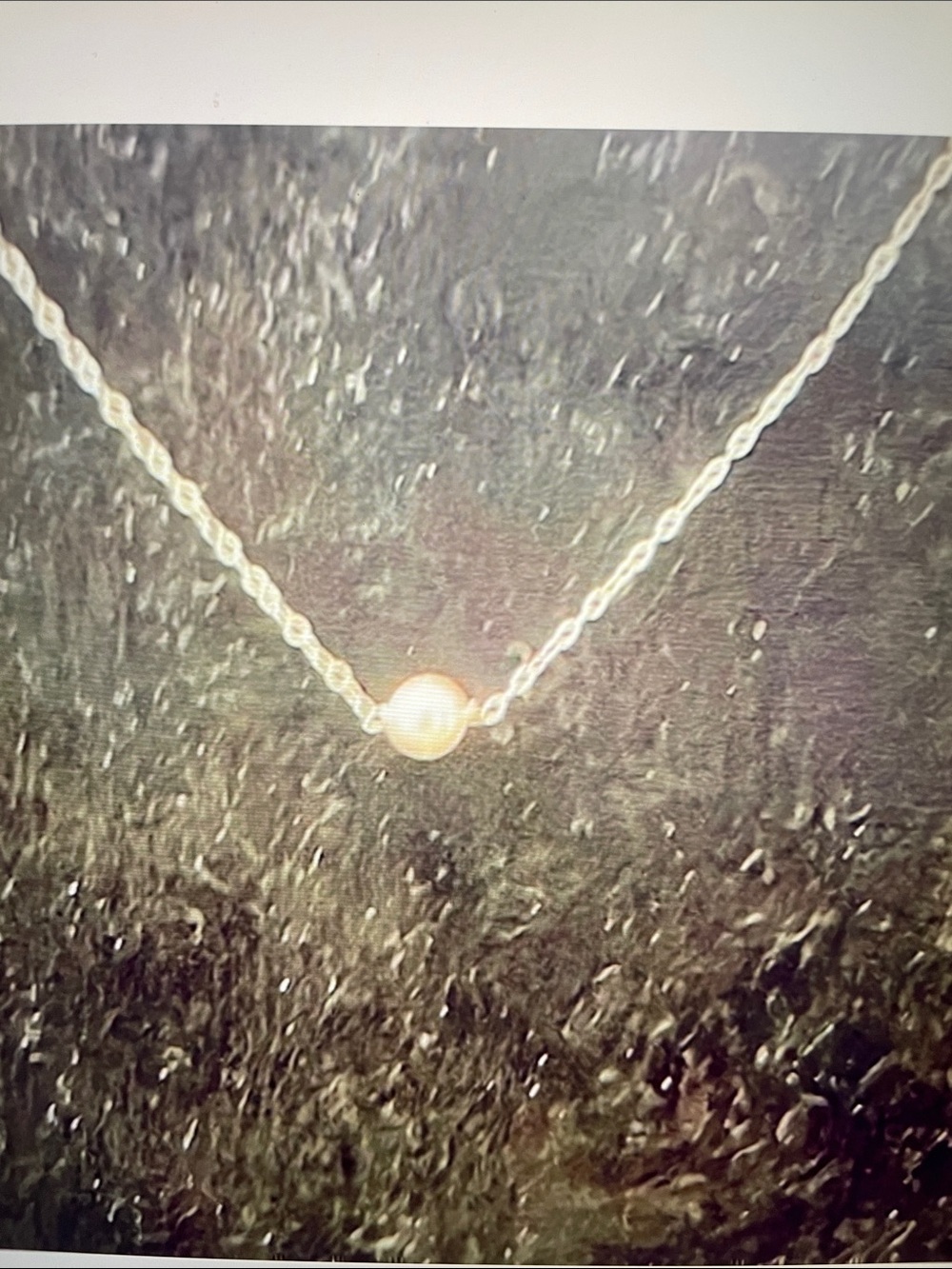 Delicate 14k Gold Pearl Pendant Necklace - Elegant Minimalist Jewelry